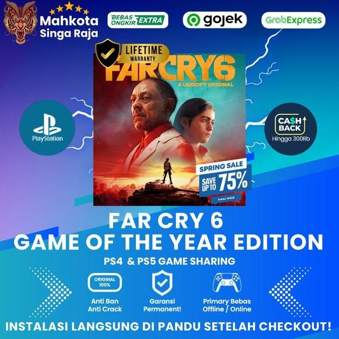 siap kirim game digital ps4 far cry 6 - sharing akun playstation 4