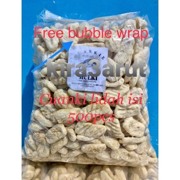

cuanki lidah kriuk asli garut isi 500pcs,,bisa cod Nugi