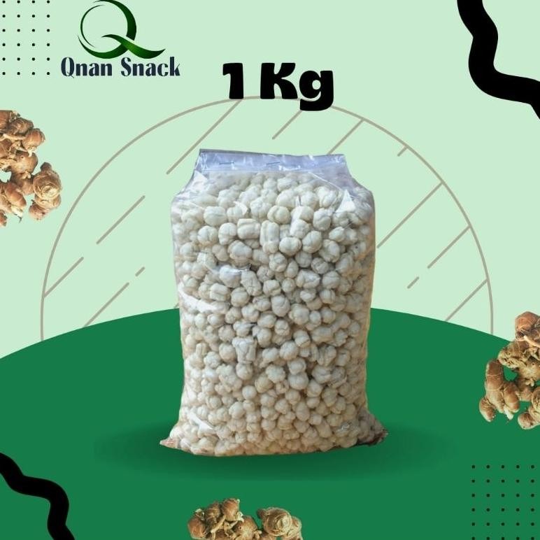 

pilus Kencur /Sukro cikur 1kg renyah gak keras toping seblak baso aci dan untuk cemilan rumahan Nugi