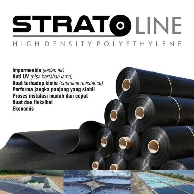 HDPE MEMBRAN / KOLAM IKAN/ LINER/TERPAL 0,5 MM ORIGINAL DAN TERPERCAYA