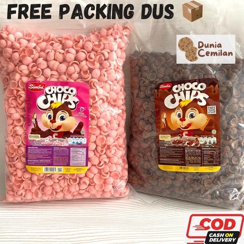 

[TERMURAH!] Simba Choco Chips Bulky 950 gram - Sereal Simba Coklat Strawberry Nugi
