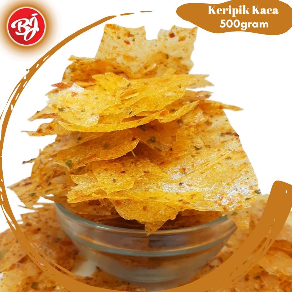 

Keripik Kaca Original Pedas Daun Jeruk 500gram Nugi