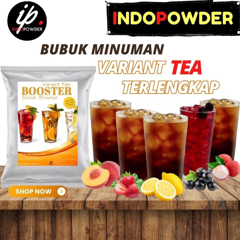 

Indopowder - Bubuk Minuman ES TEH 1Kg - Bubuk Teh/Tea untuk membuat minuman teh rasa-rasa Nugi