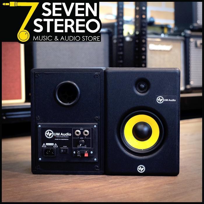 Speaker Monitor Recording Flat Um Audio - Um5K Original Dan Terpercaya