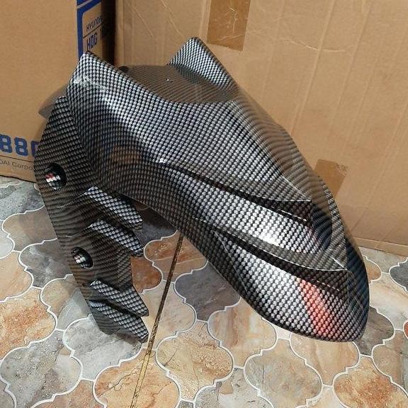 Spakbor Depan Aerox 155 Carbon Spakbor Depan Shark Carbon Aerox 155 Baru