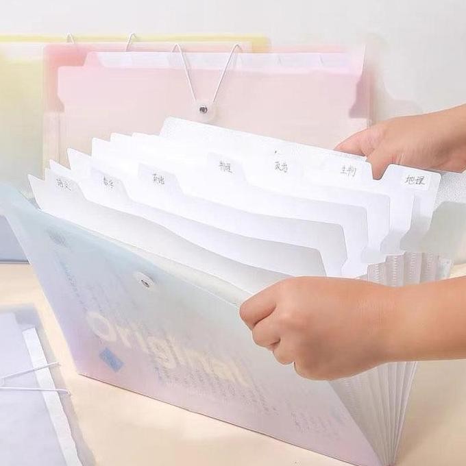 

Winzige Map Harmonika Tas File A4 8 Sekat Indeks Bahan Lucu Document Bag File Map Plastik Folder Organizer Stationery Untuk Kantor Sekolah Expanding Slot Gratis Index Tab Barang Aesthetic