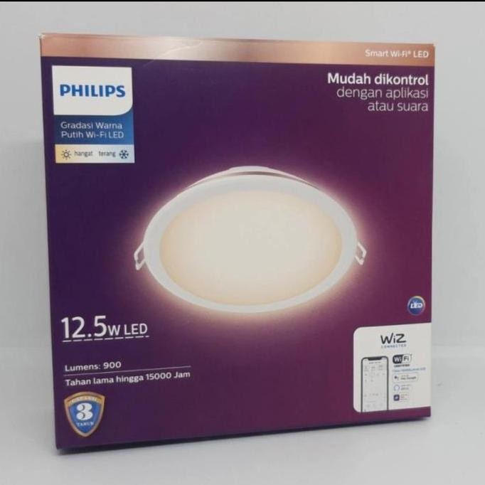 smart wifi philips tunnable 12,5w 12.5 w downlight led panel 12,5 w