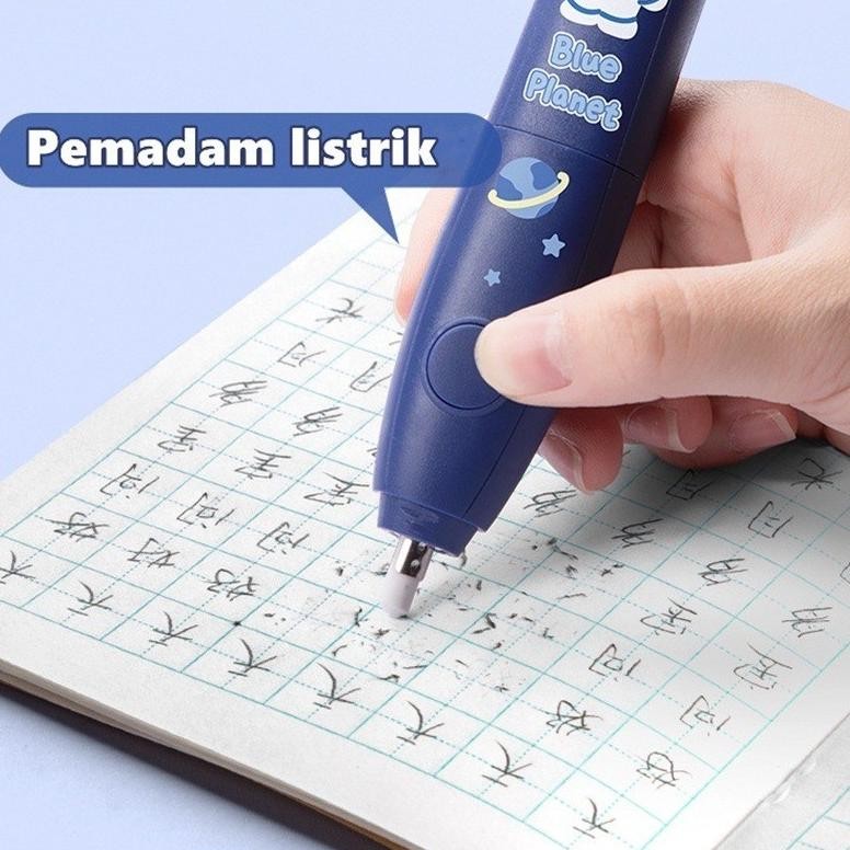 

Gq-68 12 In 1 Electric Stationery Set / Set Alat Tulis Elektronik Rautan Penghapus Vacuum Pencil /Set Alat Tulis Elektronik Belajar Anak Perempuan Kado Gq-68