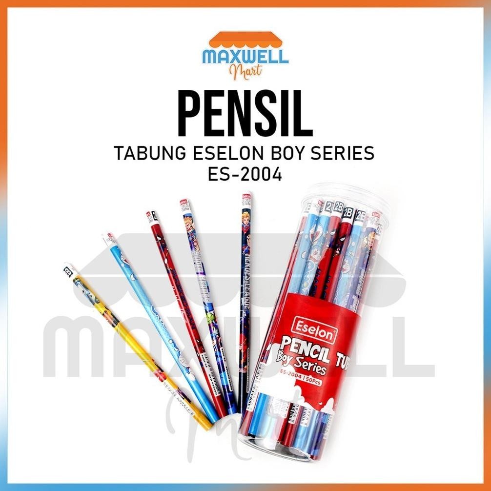 

Tu-67 [Es.Jkt]50Pcs Pensil Karakter Eselon /1 Tabung Pensil 2B Karakter Tu-67