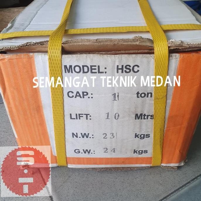 Chain Block Takel Katrol Hoist 1Ton 1 Ton 10 Meter 10 M Elephant Gajah