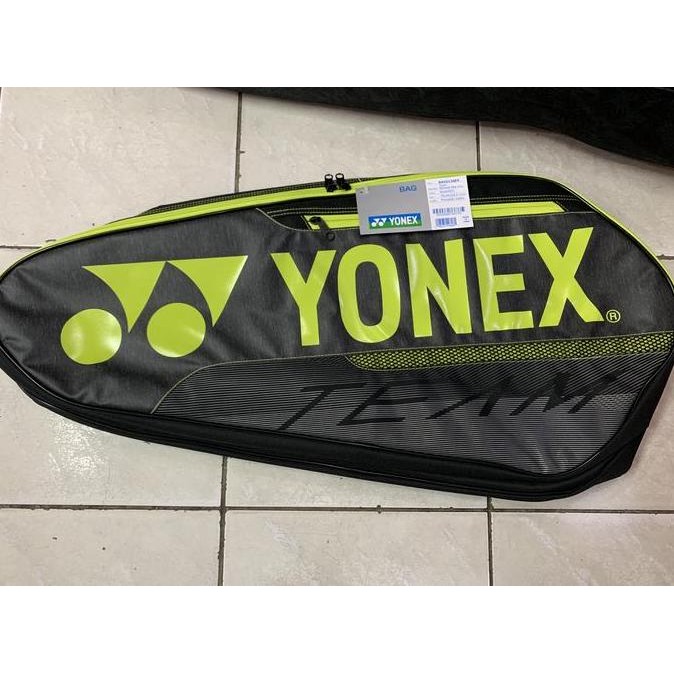 Tas Raket Badminton Ba42126Ex Team Racquet Bag Original-Black