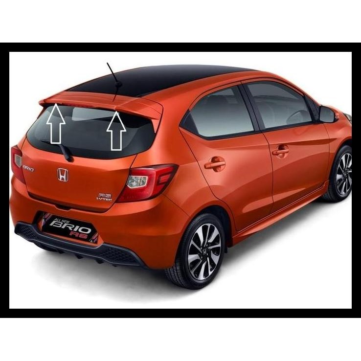 TERBARU SPOILER ATAS KACA BAGASI HONDA BRIO RS 2019 2020 2021 2022 2023 2024 ORIGINAL 