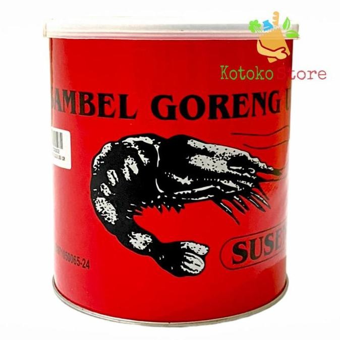 

Sambal Sambel Goreng Udang Suseno Lampung Asli Kaleng 250gr
