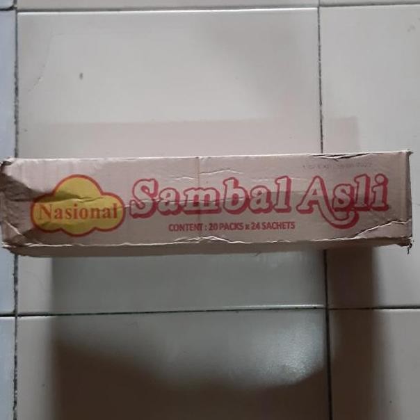 

saus sambal nasional sachet 9 gr