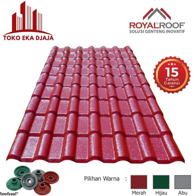 ATAP GENTENG UPVC ROYAL ROOF