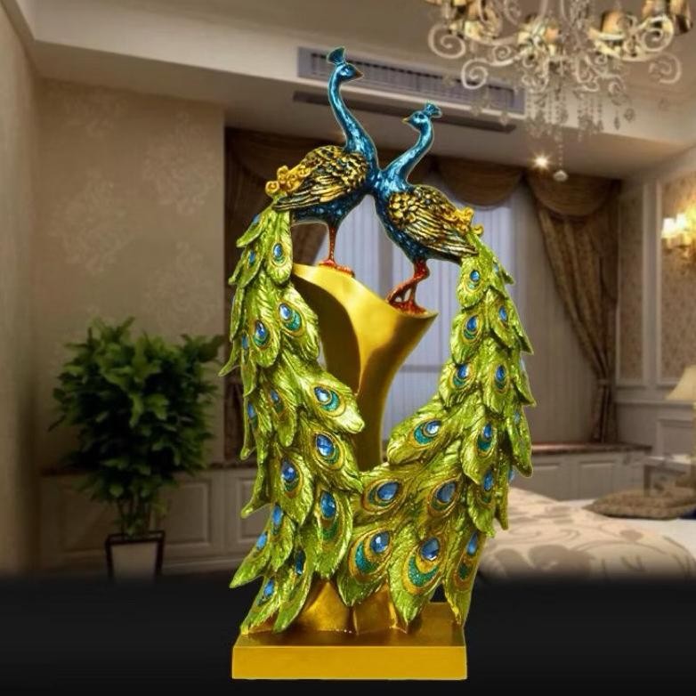 Terlaris Pajangan Burung Merak Couple / Dekorasi Ruangan