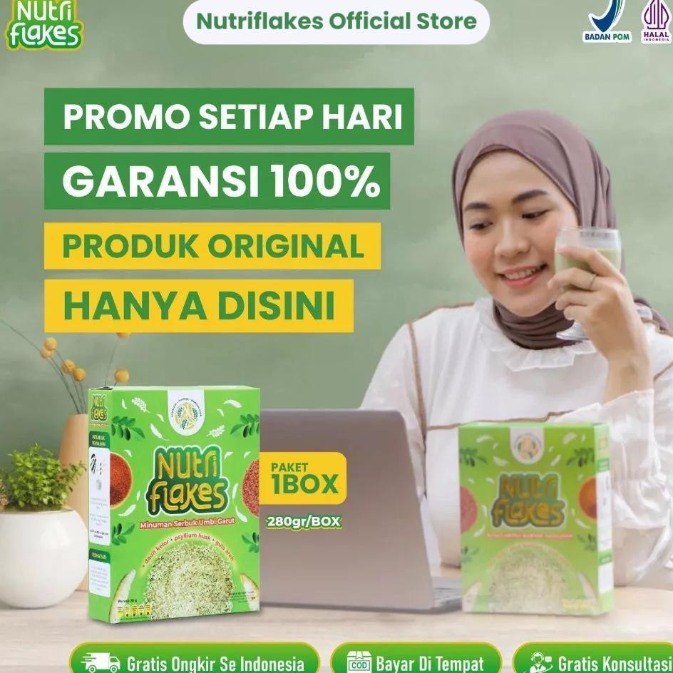 

Nutriflakes Sereal Umbi Garut Solusi Atasi Asam Lambung Magh Gerd Makanan