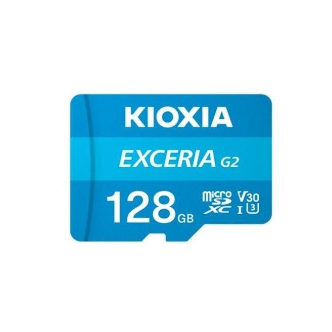 NEW Kioxia Exceria G2 MicroSD MicroSD Read 128GB 100MB/s Write 50MB/s A1 V30 U3