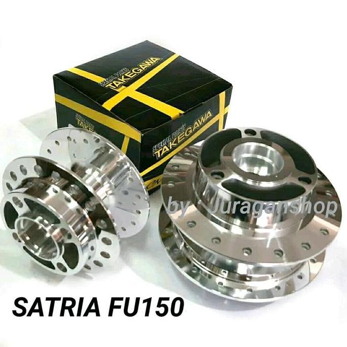 SATRIA FU 150 TROMOL SET TAKEGAWA (CHROME) ORIGINAL DAN TERPERCAYA