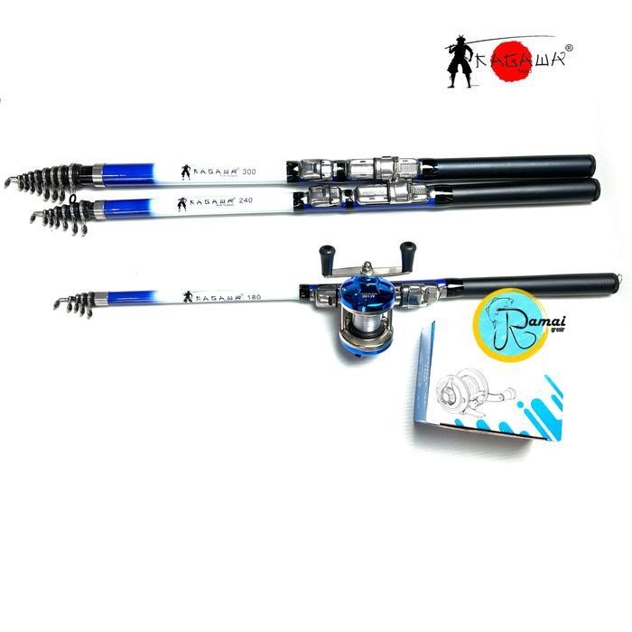 Joran Tegek Kolong Pancing Udang Kagawa Ruas Pendek 45Cm Untuk Ikan