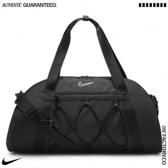 BEBAS ONGKIR - Nike One Club Training Wmns Duffle Bag Black 100%Original Resmi Store
