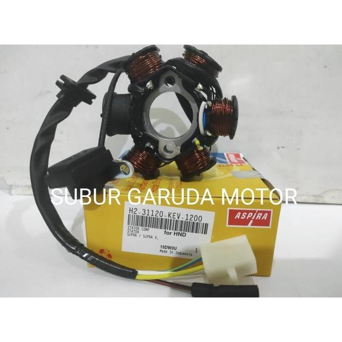 Spul Set Supra X 100 Fit Lama Merk Aspira Spull Pulser Kualitas Ori