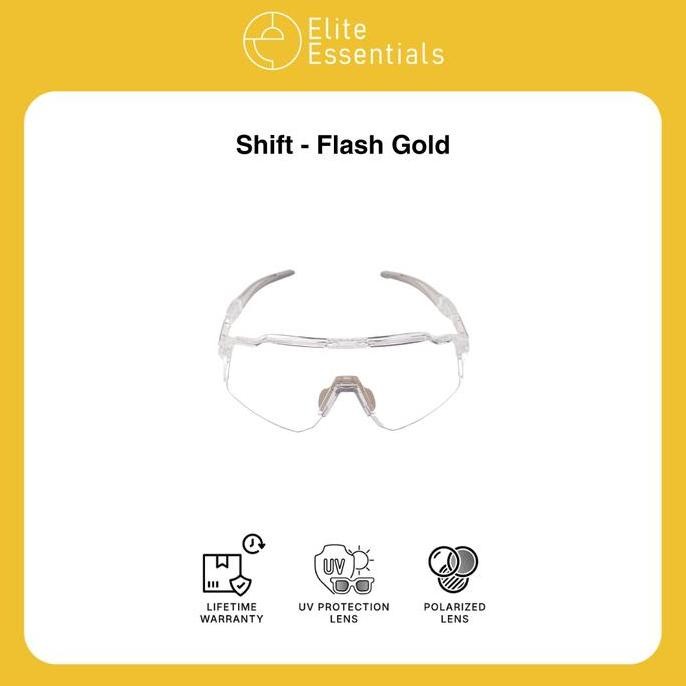 TERBARU - TBD Eyewear Shift Series - Flash Gold