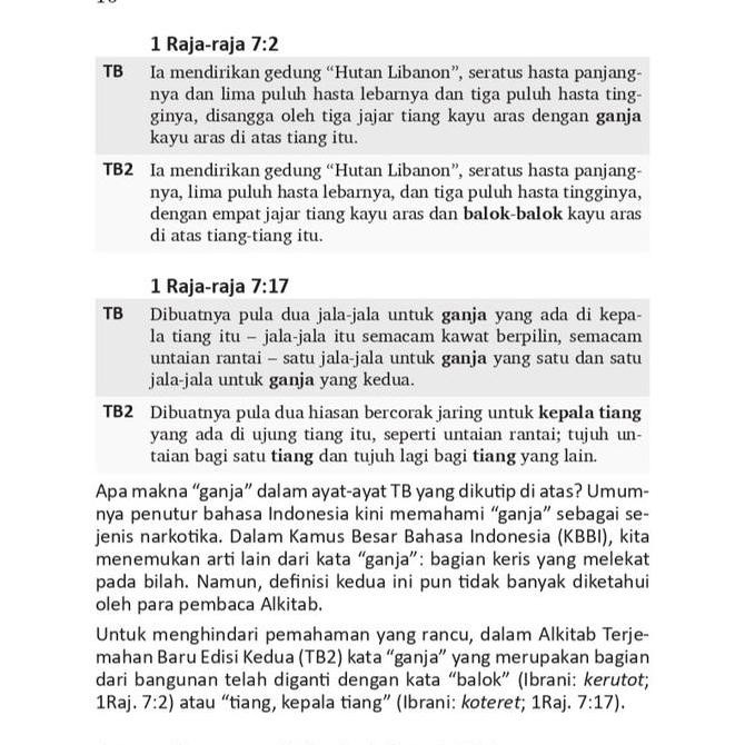 Alkitab Lai Tb 062 Ti Sl / Alkitab Besar - Terjemahan Baru 2