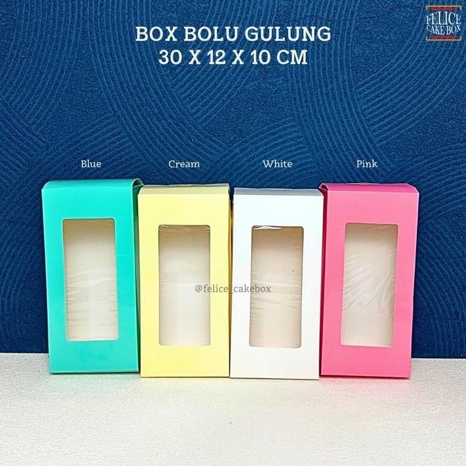 BOX BOLU GULUNG 30x12x10 cm isi 10 pcs