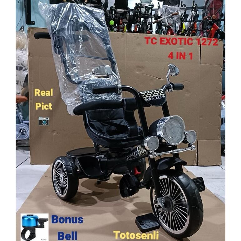 Terlaris Pasific Sepeda Anak Roda Tiga Tricycle Exotic Et-1272 Terbaru