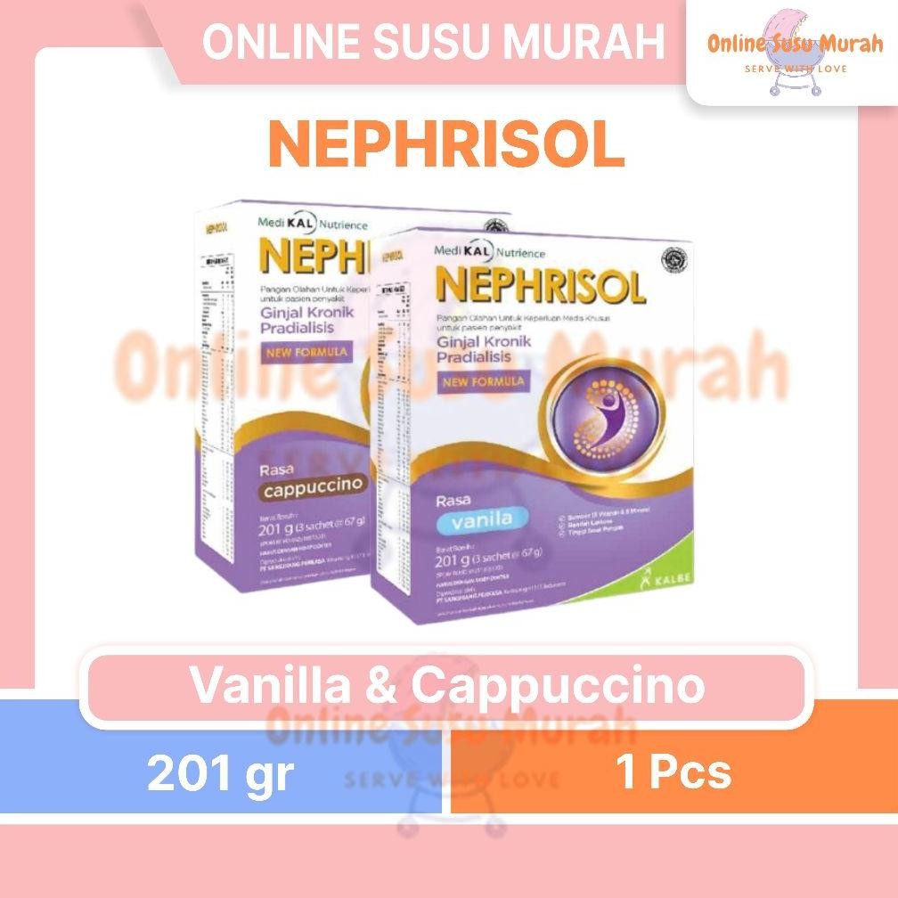 

Nephrisol Vanila Cappucino 201 Gr Capucino 201gr Susu Dewasa Sskd Nugi