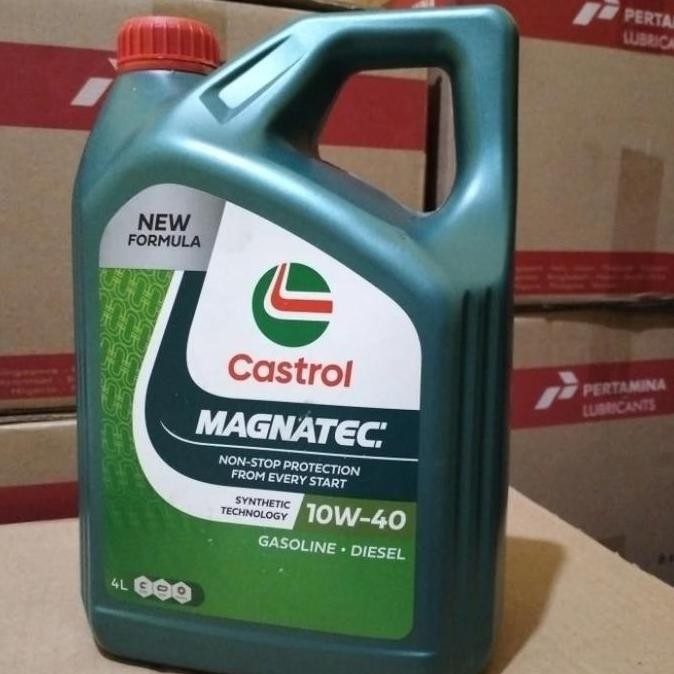 TERMURAH - Oli Mobil Castrol Magnatec SAE 10w40 Kemasan 4L