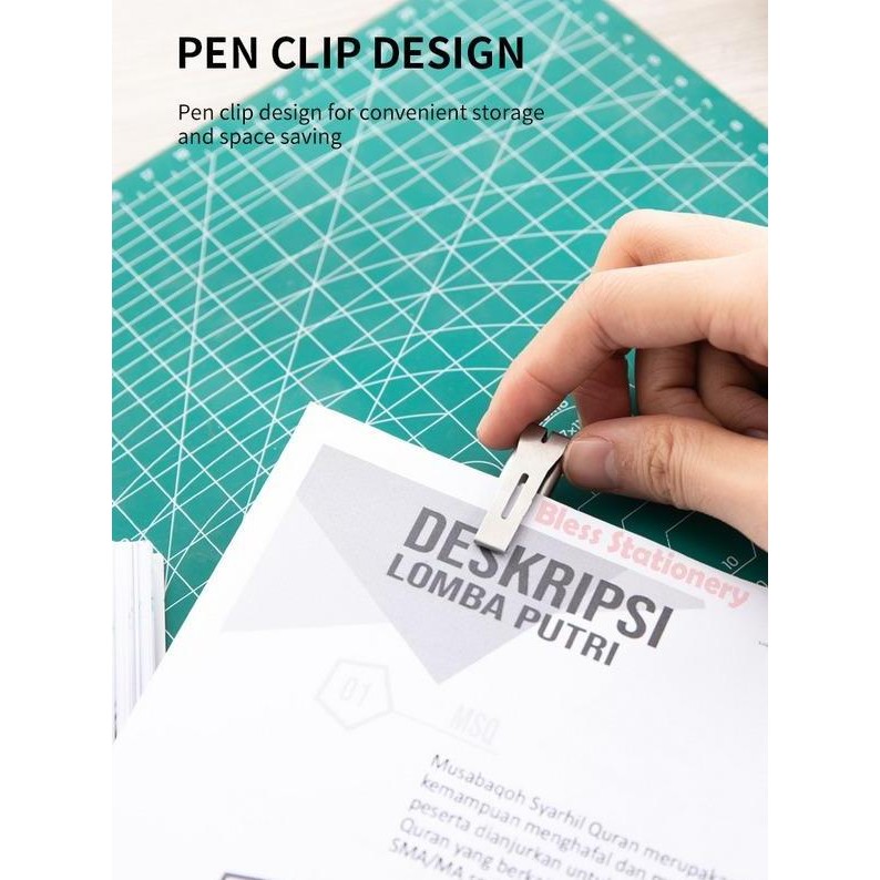 

Deli Cutter 30 Derajat Cuter Runcing Metal Cutter 30 Degree Kater Silet