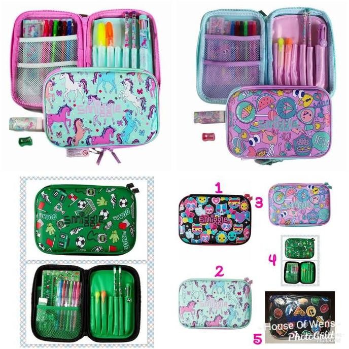 

Smiggle Hits Stationery Gift Pack - Tempat Pensil Set Smiggle