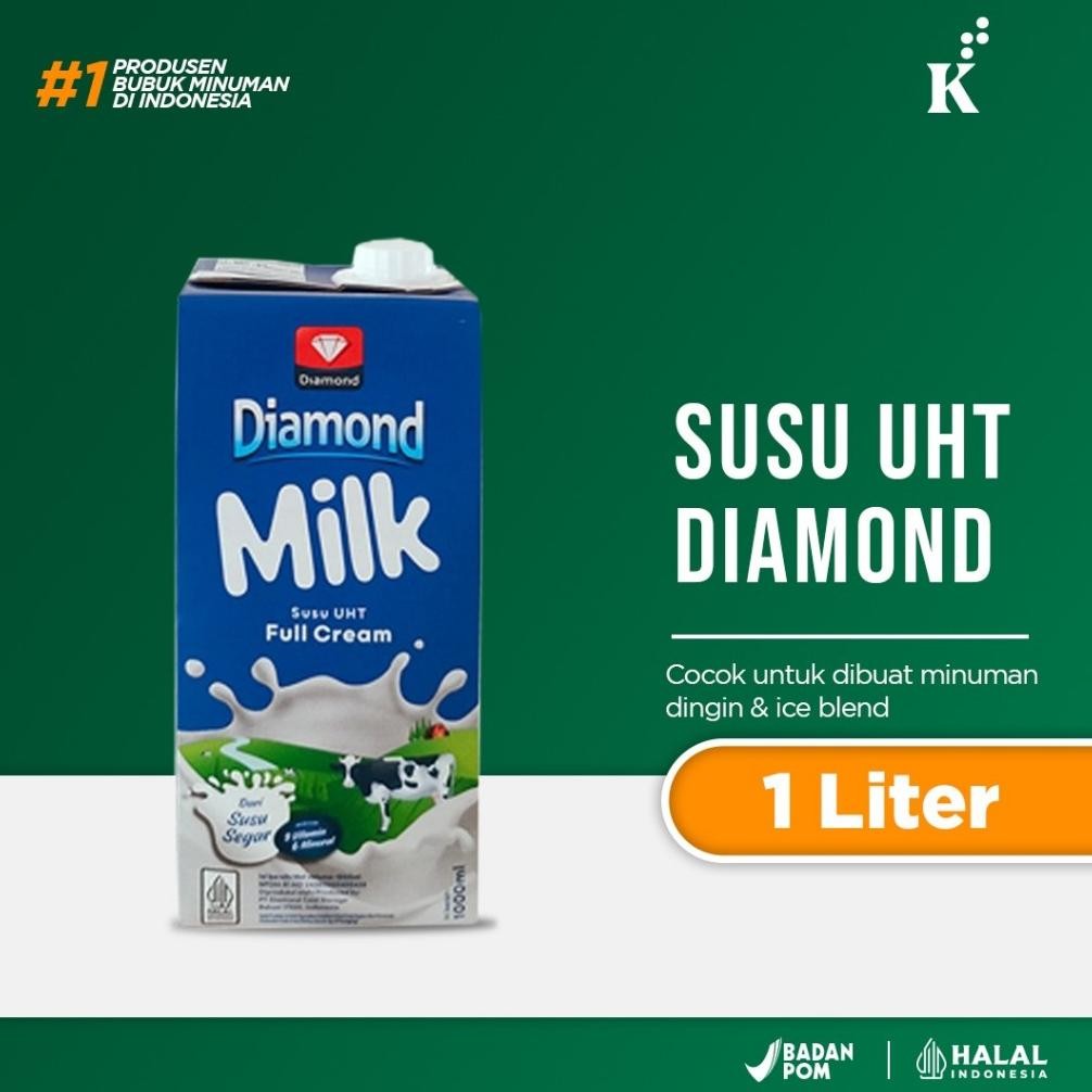 

Susu Diamond Milk UHT Full Cream 1 Liter Nugi