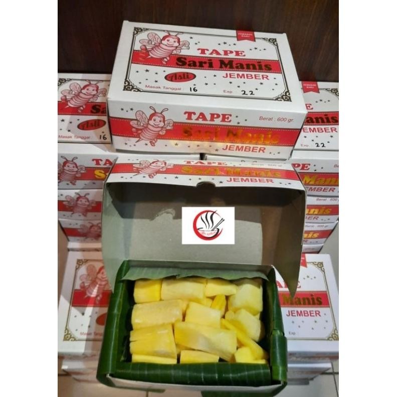 

TERMURAH Tape Sari Manis Jember 600gr Tape Singkong Nugi