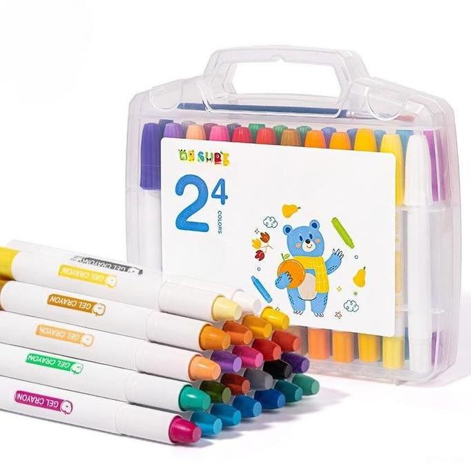 

Deli Gel Crayon 48 Warna - Krayon Gel untuk Menggambar & Mewarnai, Warna Cerah & Tahan Lama, Ideal untuk Seni & Kreativitas Anak Alat Stationery Watercolor