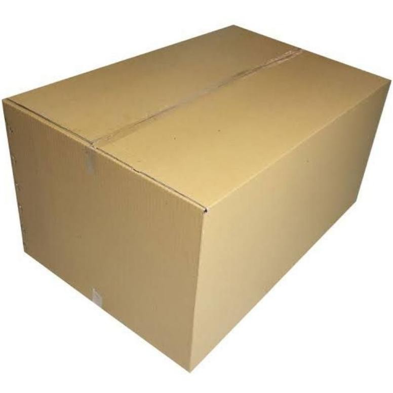 

100x50x40 cm kardus polos packing kemasan karton dus besar corrugated kraft packaging box kotak kraft Nugi