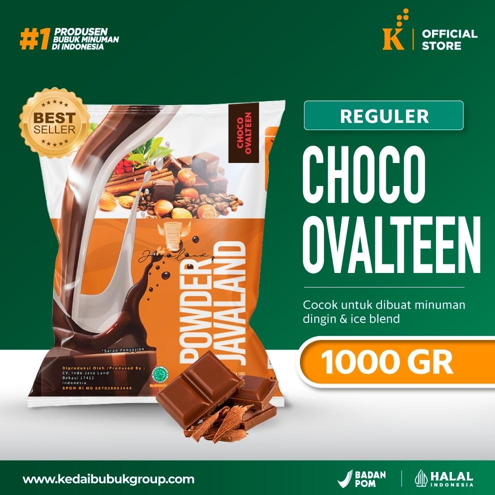 

Powder Choco Ovalteen Bubuk Minuman Bubble Drink Javaland 1 kg Nugi