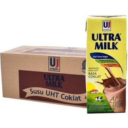 

Susu UHT Ultra Milk 200 ml Cokelat, Strawberry, Full Cream 1 Dus (24 x 200 ml) Nugi