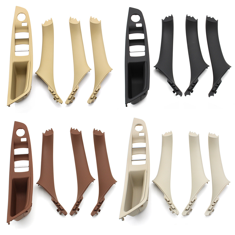 

4PCS LHD Interior Kiri Kanan Pegangan Pintu Kit Perbaikan Untuk BMW 5 Seri F10 F11 520i 523i 525i 52