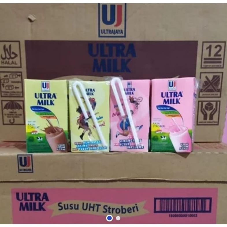 

Ultra Milk 125ml Coklat, Strawberry, Fullcream. Nugi
