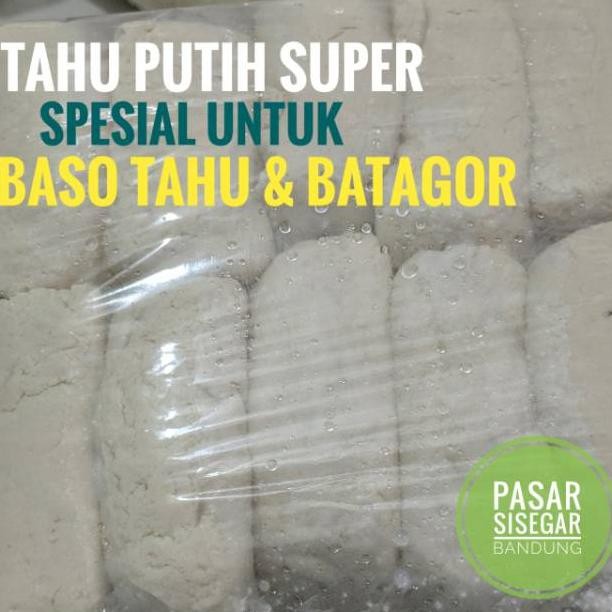

Tahu Putih Super Spesial untuk Baso Tahu dan Batagor ( isi 10pcs) Nugi