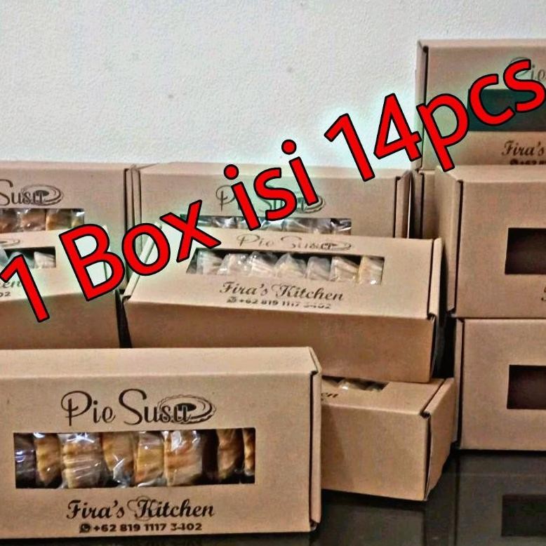 

Kue Pie Susu FIRAS KITCHEN Renyah, Harum dan Cocok untuk Teman Minum Kopi dan Teh. Nugi