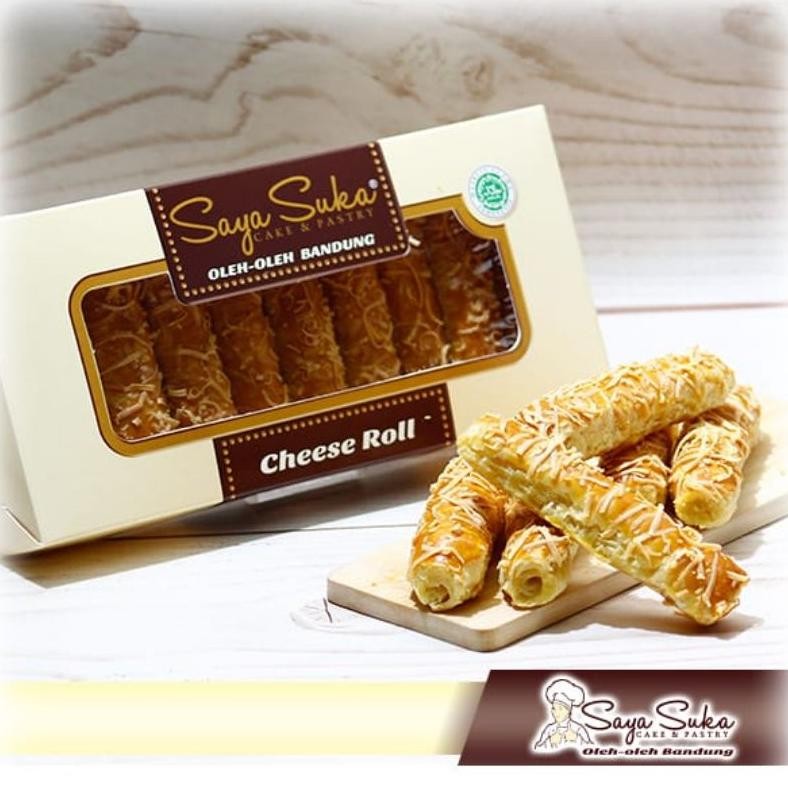 

Cheese Roll Saya Suka oleh oleh Bandung Nugi