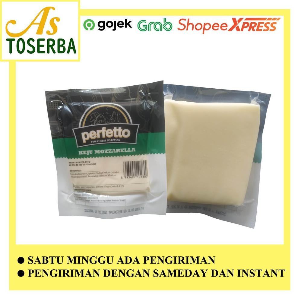 

Perfetto Keju Mozzarela 250Gr Nugi