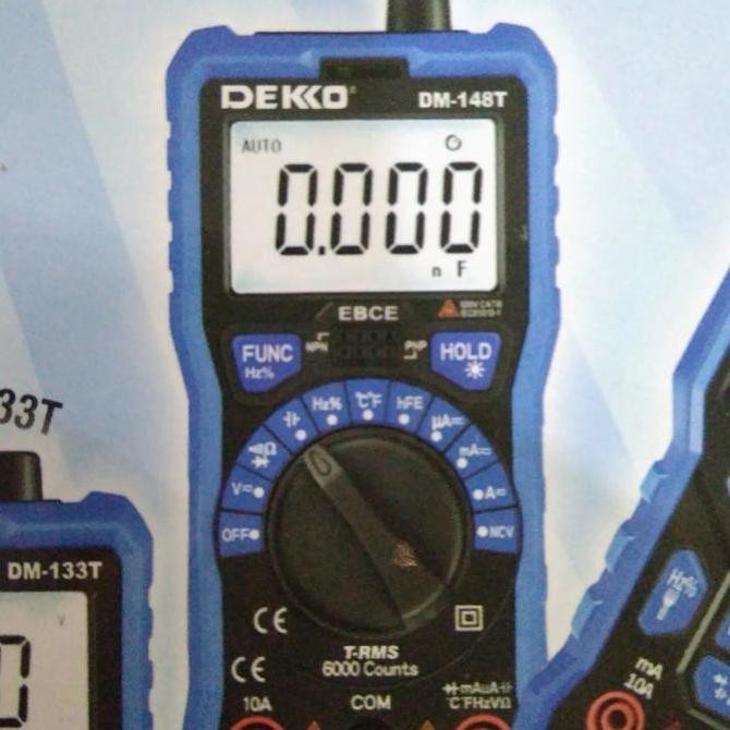 Digital Multimeter AVO meter multi Dekko DM-148T