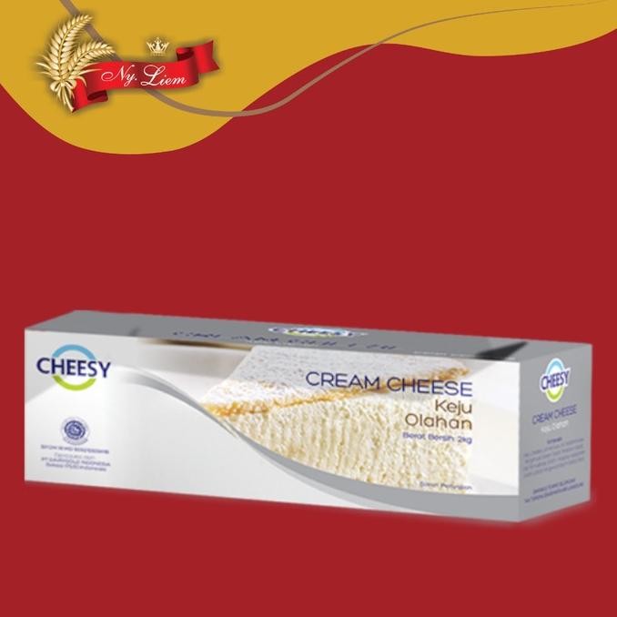 

Cheesy Processed Cream Cheese / Krim Keju 1.9 kg (GOJEK/GRAB ONLY) Nugi