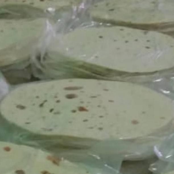 

Kulit kebab/Tortilla diameter 22 cm Nugi