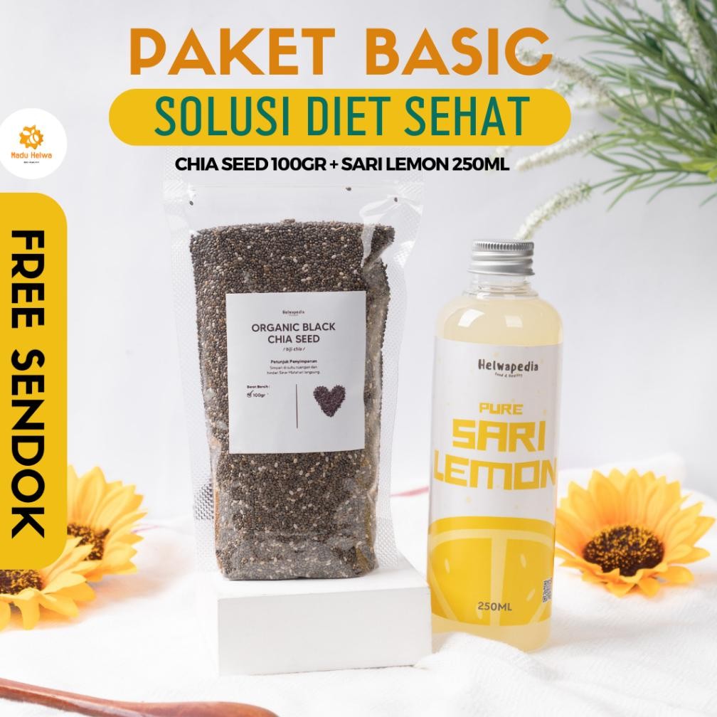 

Paket Diet Chia lemon Murni paket detox Nugi